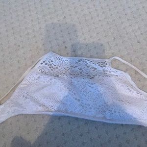 High neck bathing suit top